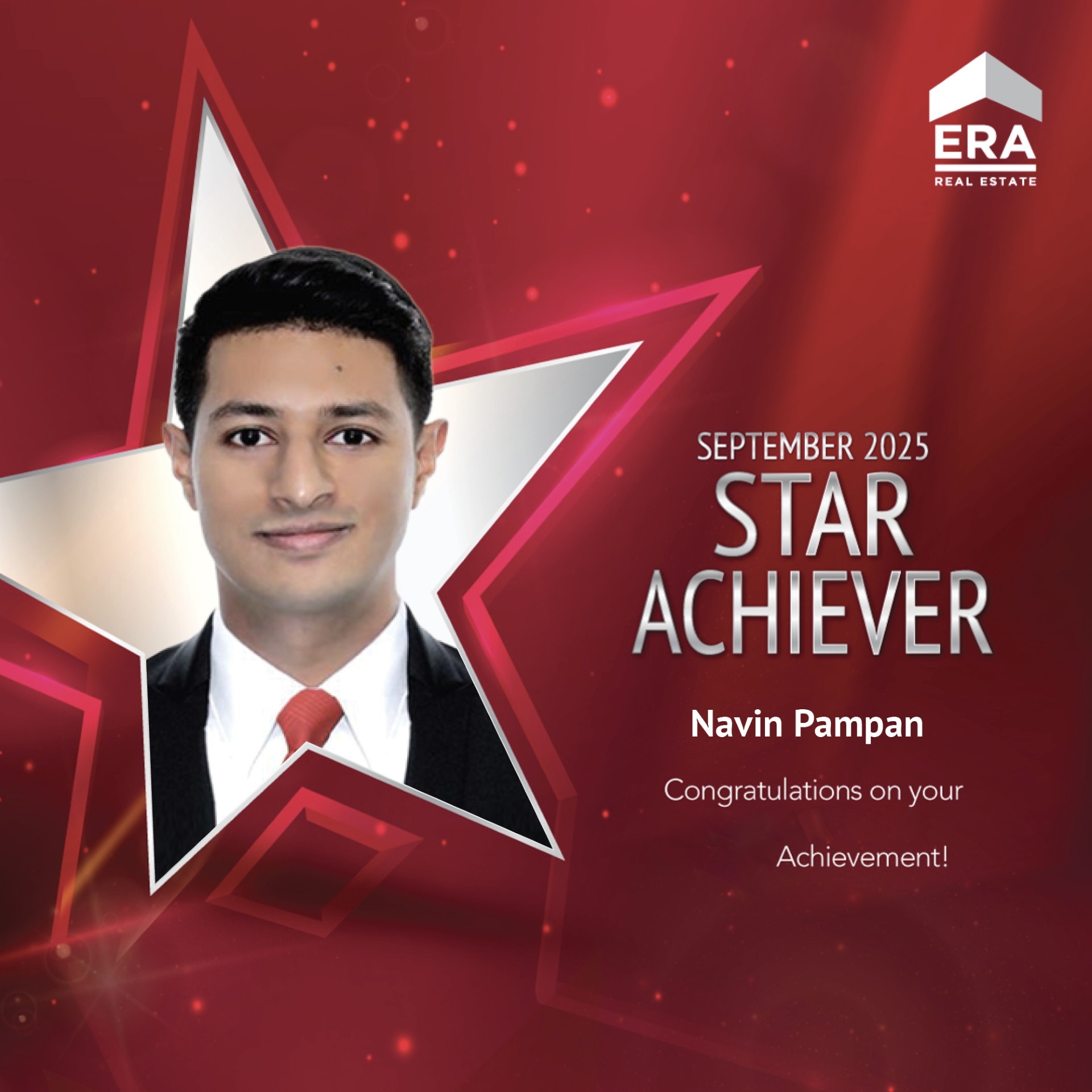 ERA STAR Achiever (Sept 2025)